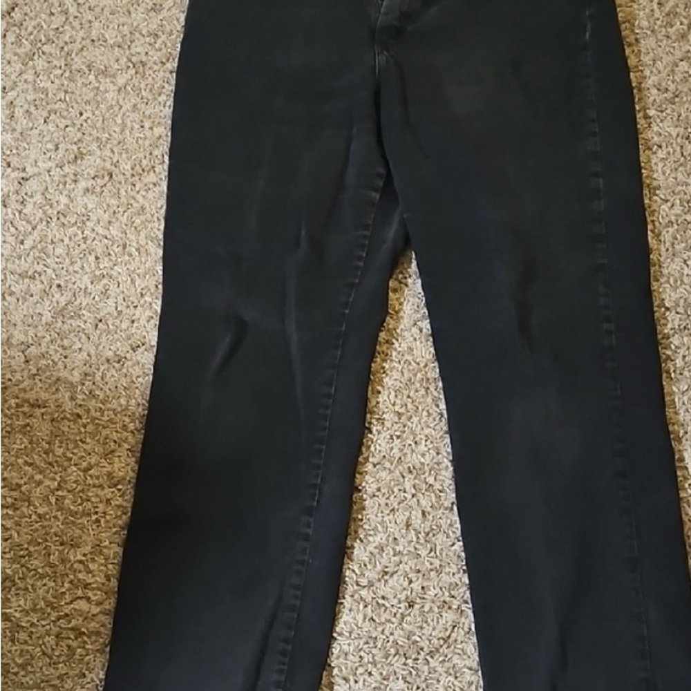 Lee Women's Black Straight Leg Jeans